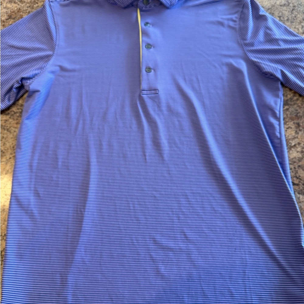 Men's Striped Greyson Polo